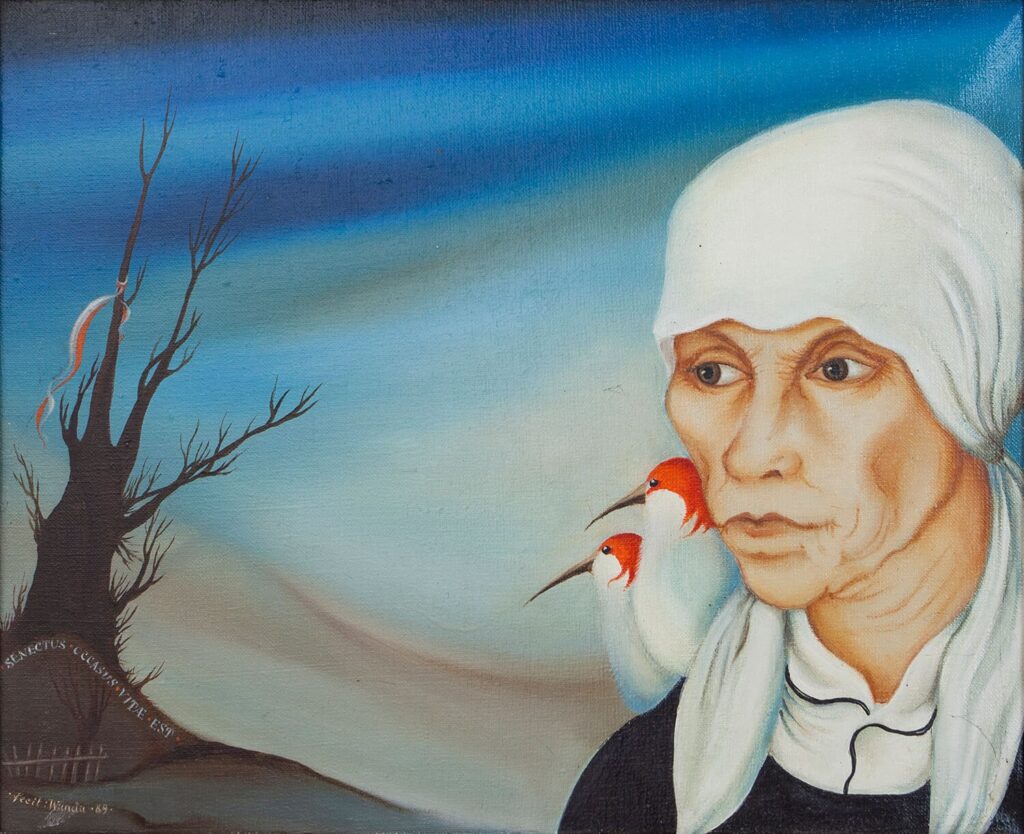 Wanda ZALEWSKA-MACEDOŃSKA (1929-2013), Bez tytułu, 1989