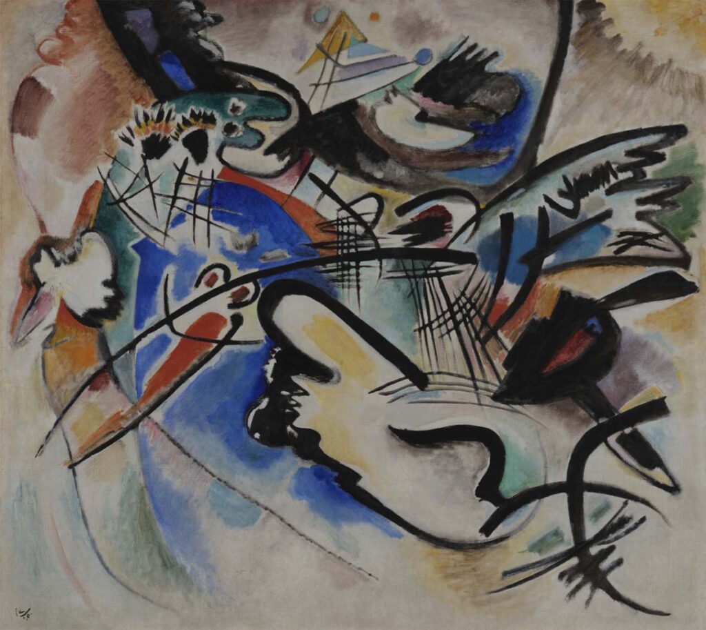 Kandinsky V.V.: Composizione. 1920, olio su tela
