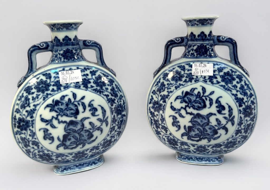 Chinese porcelainss sold at Nesbits Auctions. Courtesy Nesbits Auctions.