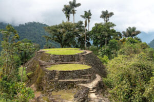 Aree pianeggianti sopraelevate della Ciudad Perdida © Foto: Jorge Mario Arango.