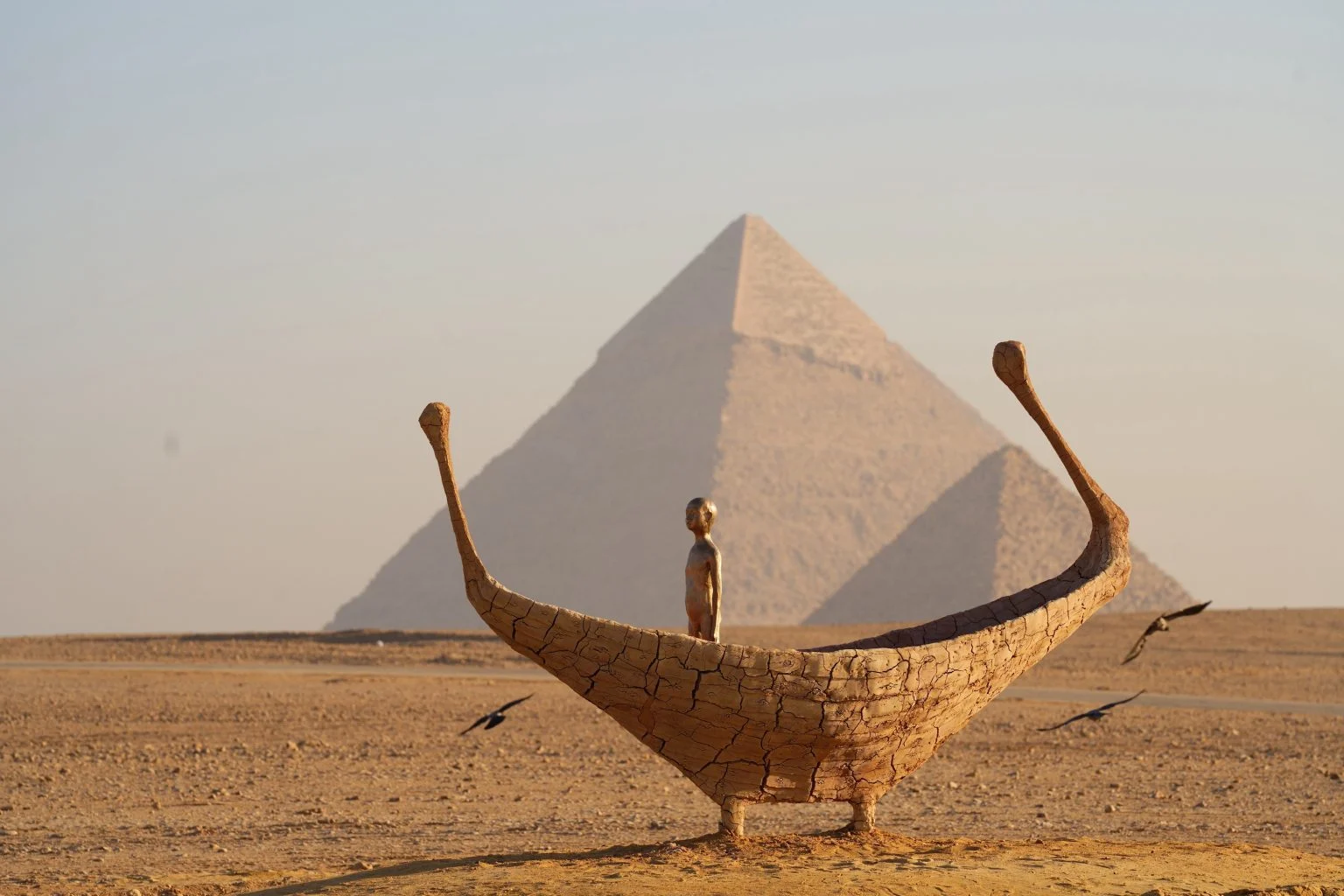 Jean-Marie Appriou, Vessel of Time. Courtesy of the artist and Art d’Egypte. Photography: © MO4.