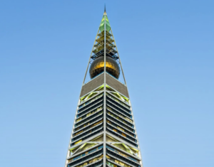 Saudi Arabia, Riyadh, Al Faisaliyah Center, faisaliah tower. Courtesy of Sotheby’s.